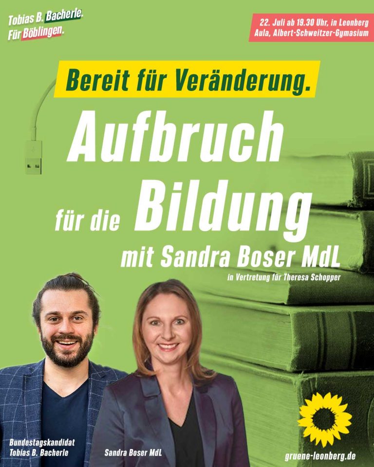 Bereit für Veränderung: Aufbruch für die Bildung.