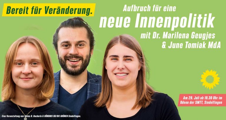 Bereit für Veränderung: Aufbruch für eine neue Innenpolitik.
