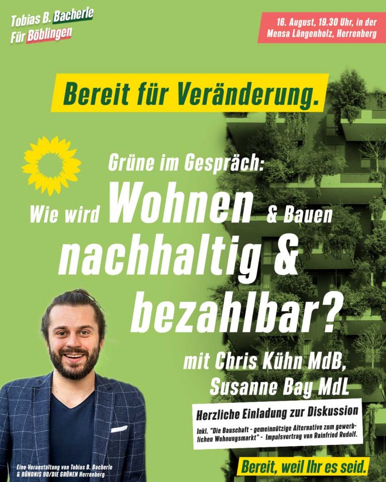 Bereit für Veränderung: Wie wird Wohnen & Bauen nachhaltig & bezahlbar?