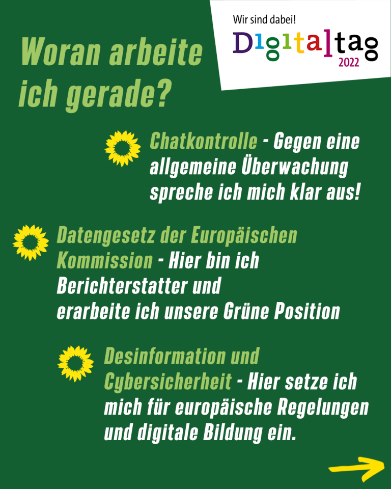 Digitaltag: Meine Arbeit in der AG Digitales und im Digitalausschuss