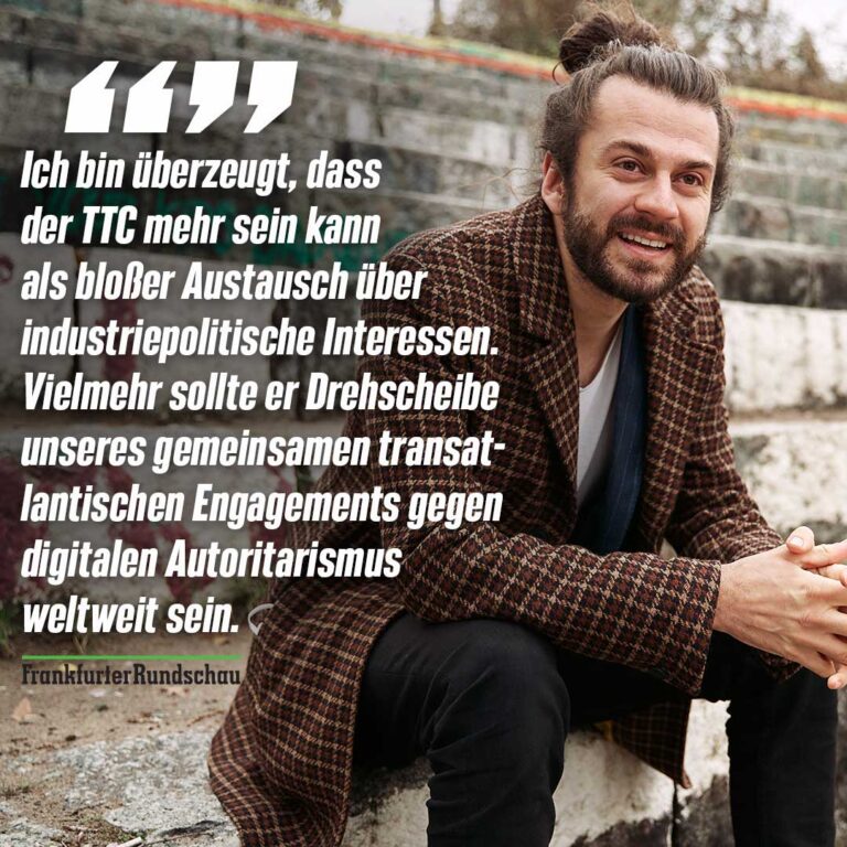 Mehr Engagement gegen digitalen Autoritarismus – Gastbeitrag in der Frankfurter Rundschau zum TTC